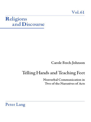 cover image of Telling Hands and Teaching Feet